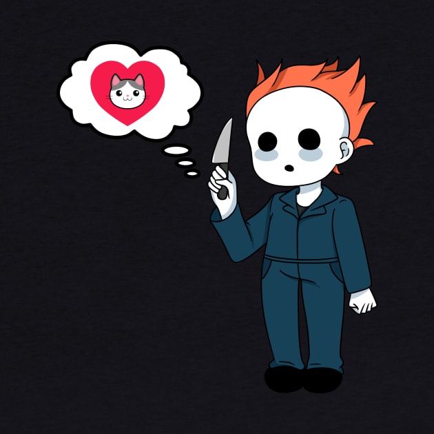 Michael Myers Loves Kitties by HypoChan